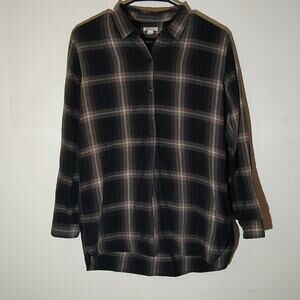 Vintage Gap Women's Size Small plaid long sleeve shirt. Athleisure, Fall